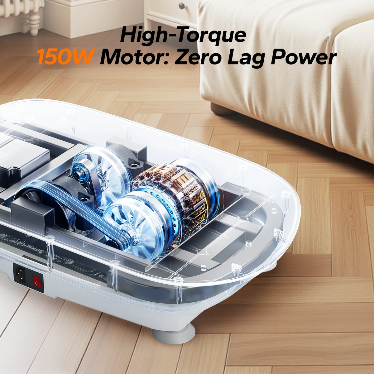 Vibration Plate Exercise Machine Whole Body Workout Power Vibrate Fitness Platform Vibration Plate Weight Loss & Shaping